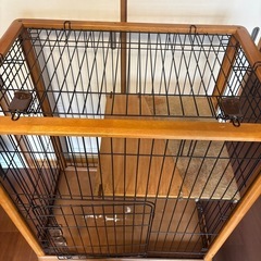 ペットゲージ　猫　キャット　犬　現状渡し　訳ありの画像
