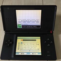 ニンテンドーDS　ブラックの画像