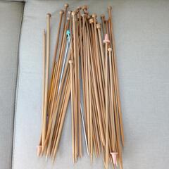 編み棒　小物の画像