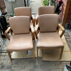 カリモク家具ダイニング５点セットの画像