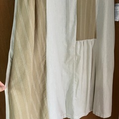 綿と麻混ワンピース　チュニックの画像