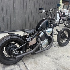 ★77万円　スティード400 フルカスタム！車検付き！ホンダ　スティード 後期　NC26 セル1 実動車　アメリカンの画像