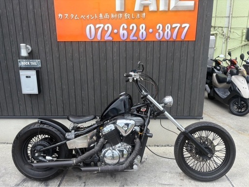 ★77万円　スティード400 フルカスタム！車検付き！ホンダ　スティード 後期　NC26 セル1 実動車　アメリカン