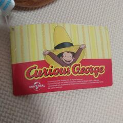 おさるのジョージ　ぬいぐるみの画像
