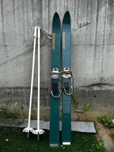 秀岳荘ゾンメルスキー150センチ　ストック付き