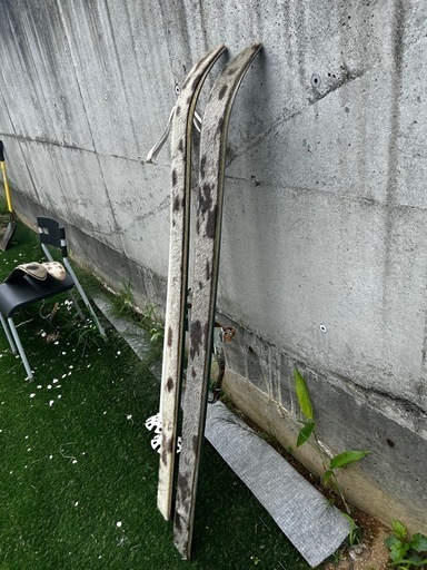 秀岳荘ゾンメルスキー150センチ　ストック付き