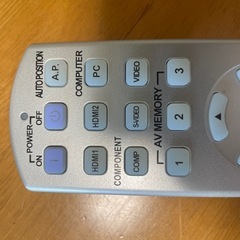 三菱電機 DLPプロジェクター LVP-HC7000用 リモコンの画像