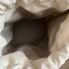 【未使用品】ドローストリングバッグ　ブラウンの画像