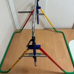 【鉄棒　折り畳み　幼児　小学生　低学年　トレーニング　逆上がり　室内の画像