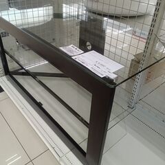 ★リユースのサカイ日立店★HJ7407  ガラスTV台 ブラック H55.5×D48×W107 クリーニング済み の画像