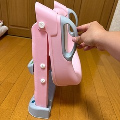 子ども用　トイレ補助便座　階段付きの画像