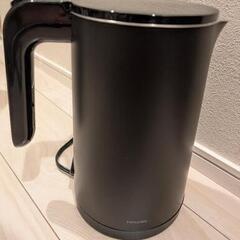 ZWILLING Enfinigy クールタッチ 1リットル 電気ケトル コードレス ティーケトル & お湯 ブラックの画像