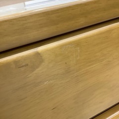 ニトリのローチェストのご紹介ですの画像