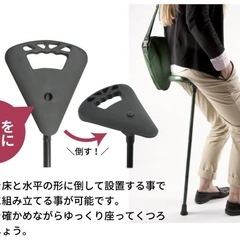 Flipstick(フリップスティック) 1本脚折り畳みチェアの画像