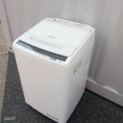 🉐🉐T097新生活　日立　洗濯機　容量　8㌔　19年製の画像