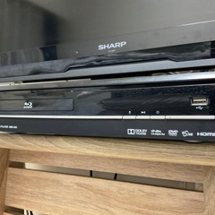 （棚とセット）SHARP 液晶テレビ 32型 LC-32H7の画像