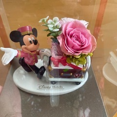 新品未開封　ミッキー　プリーザーブドフラワーの画像