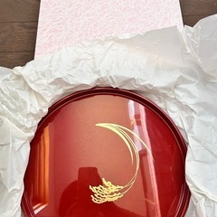 うるし塗　漆器盆の画像