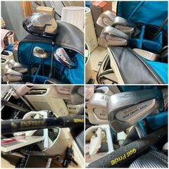 初心者～中級者向き ゴルフセット フル装備 ナイキ キャディバッグ付きの画像
