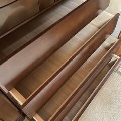 収納家具　昭和後期　美品の画像