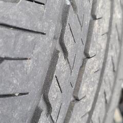 バリ山タイヤ付き! 215/45r17 4本セット の画像