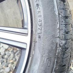 バリ山タイヤ付き! 215/45r17 4本セット の画像