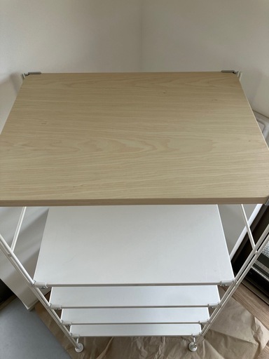 無印良品　スチールユニットシェルフセット　白