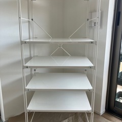 無印良品　スチールユニットシェルフセット　白の画像