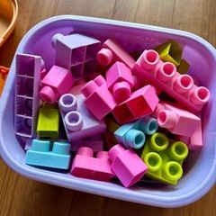 ソフトブロック　収納ボックス付きの画像