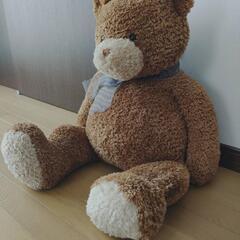 大きめ　クマのぬいぐるみの画像