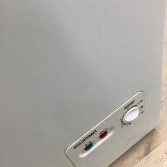 【6ヶ月間の動作保証付き】IRIS OHYAMAのノンフロン冷凍庫ICSD-14A-Wのご紹介ですの画像