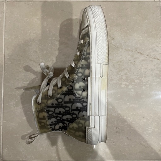 【人気モデル】Dior B23 ハイトップ オブリーク スニーカー 42