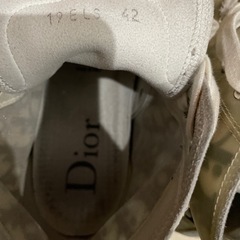 【人気モデル】Dior B23 ハイトップ オブリーク スニーカー 42の画像