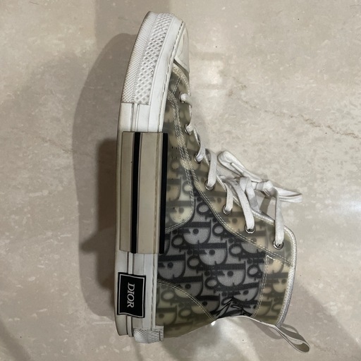 【人気モデル】Dior B23 ハイトップ オブリーク スニーカー 42
