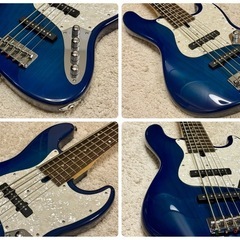 【手渡し限定】5弦ベース Bacchus UNIVERSE BJB5-550 ギグバッグ付きの画像