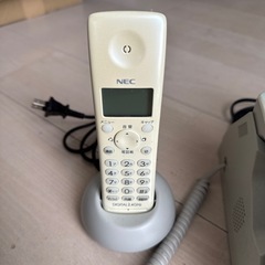 NEC子機付き電話の画像