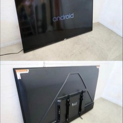 TCL 65型 4K液晶テレビ 65P618 2022年製 の画像