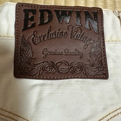 EDWIN 白パン 30サイズの画像