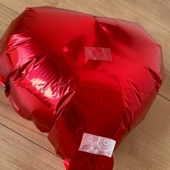 バルーン　6歳　誕生日　ハートの画像