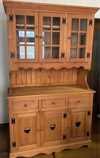 カントリー　食器棚　近日中にお取引できる方限定