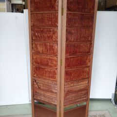 一閑張り パーテーション 衝立 間仕切り 二連　/UJ-1312 1Fの画像