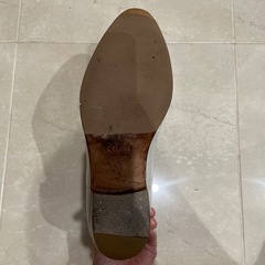 【美品】CELINE セリーヌ チェルシーブーツ ホワイト 41の画像