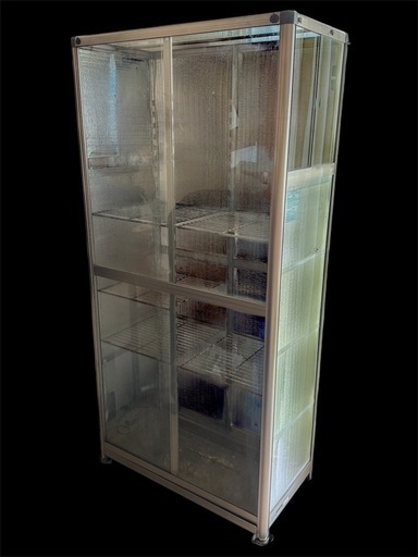 ガラス温室　室内温室　ピカコーポレーション　植物棚