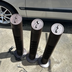 タワーファン　扇風機　3台セットの画像