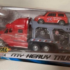 トレーラー　ミニカー　車のオモチャ　未開封　の画像