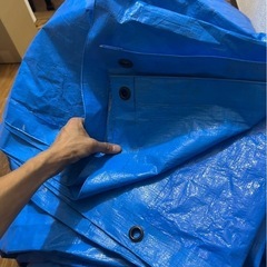 特大ブルーシートの画像