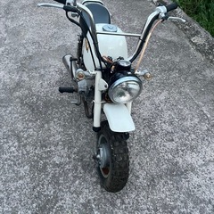 ホンダ　ゴリラ　白色12V 4速クラッチ付き　の画像