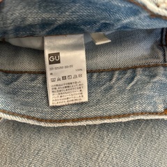 gu 神デニム　デニムパンツ　sの画像