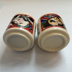 ねぶた絵　ぐい呑み　酒器 5個セットの画像