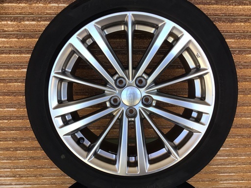 スバル　インプレッサ　レガシー　ヨコハマブルーアース　17インチ　205/50 純正ホイールセット